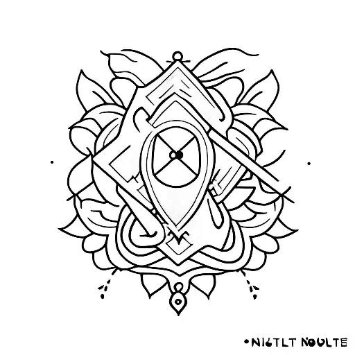 4 Noble Truth With Line On Forearm