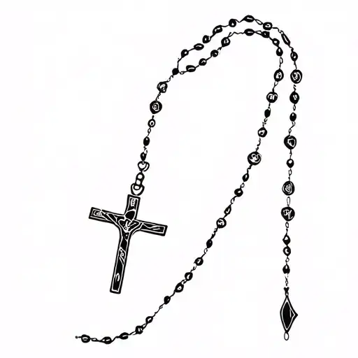 Rosary With A Rosary