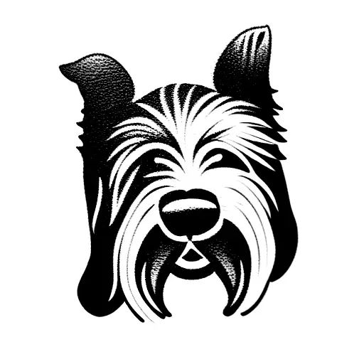 Dog Schnauzer Tattoo