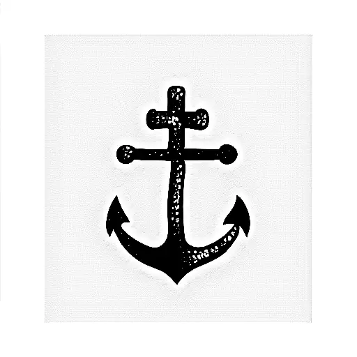 Anchor With Ropes