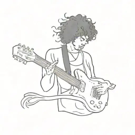 Jimi Hendrix Burning Guitar Made