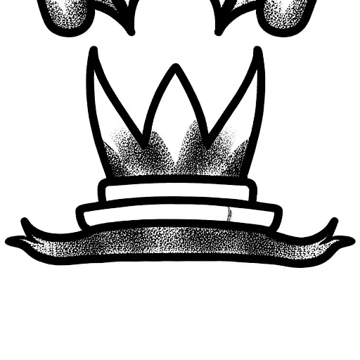 A Pineapple With A Crown On Top And With A Body Shape Like 9