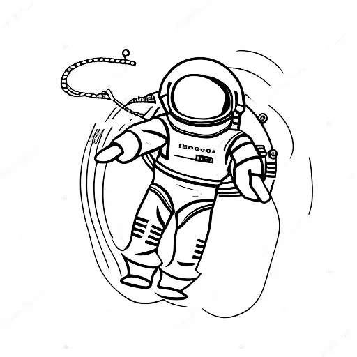 Astronaut And A Diving Suit