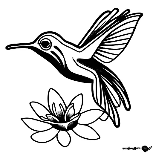 Flowers Frog Hummingbird