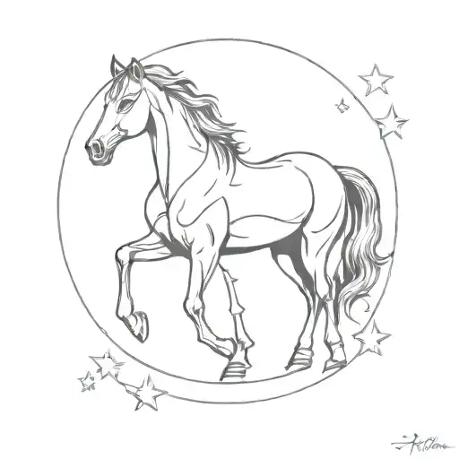 Horse And Star Designs Online