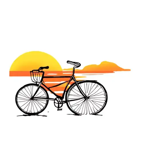 Sunset Bicycle Standupboard