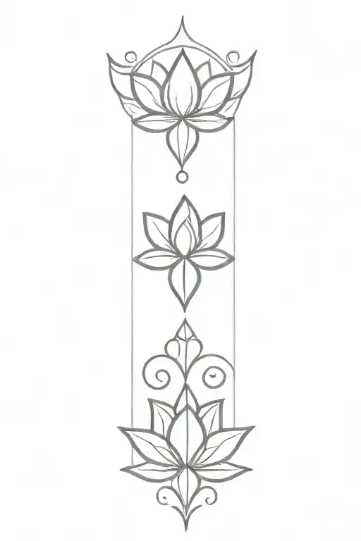 Jewels Vines Lotus Flower Cross Wings