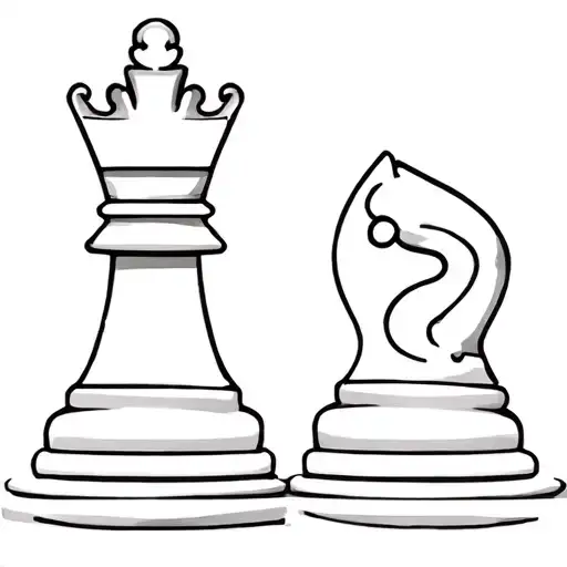 Pawn And King Chess Piece