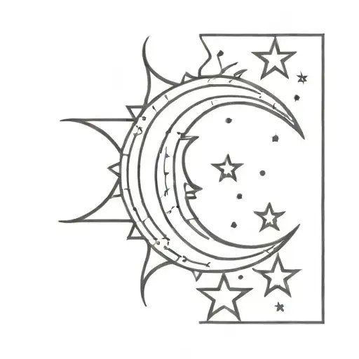 Sun Moon And Stars