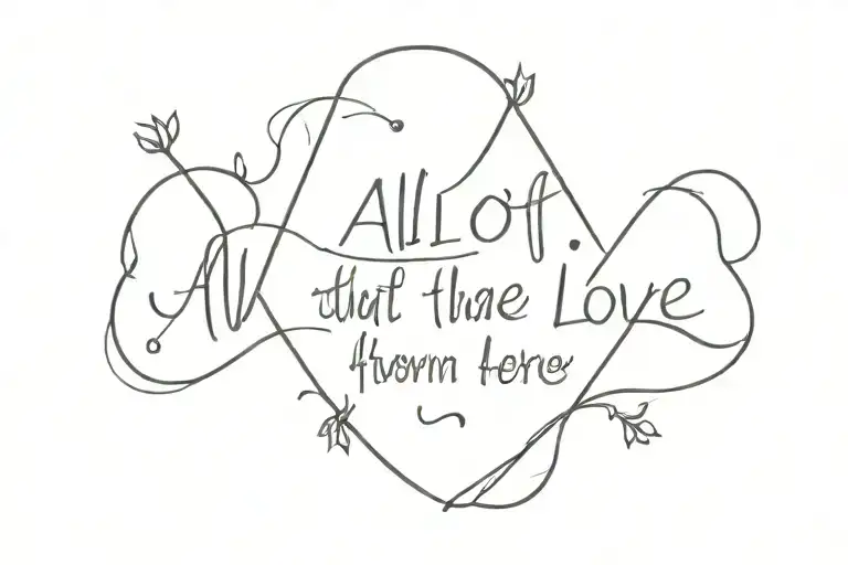 All Of That Love From Here