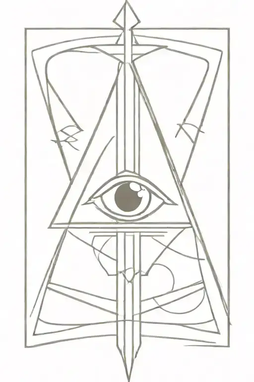 Ankh Symbol With Eye