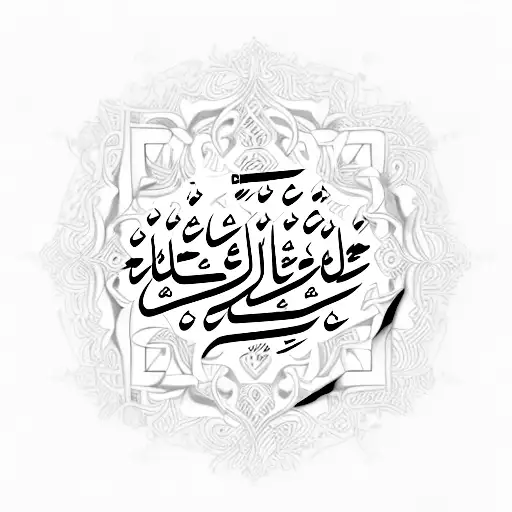 Fineline Arabic Hidden Word