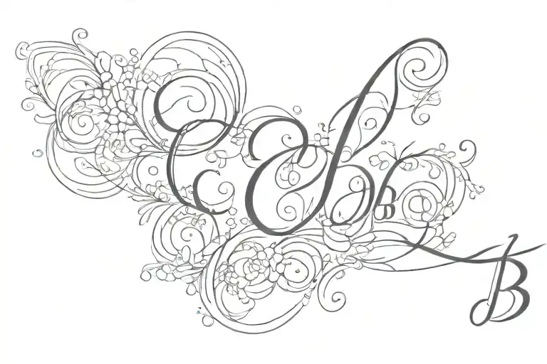 Words C & B & B Letters