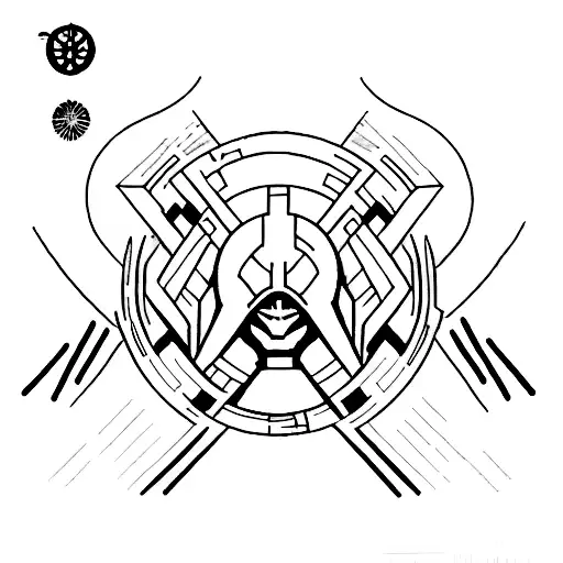 Symbol Half Jedi And Half Sith