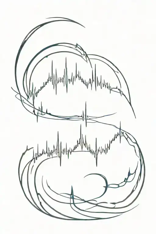 Grandma Voice Soundwave Pattern Forming The Shape