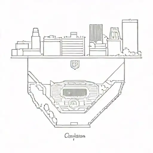 Tiger Stadium Skyline