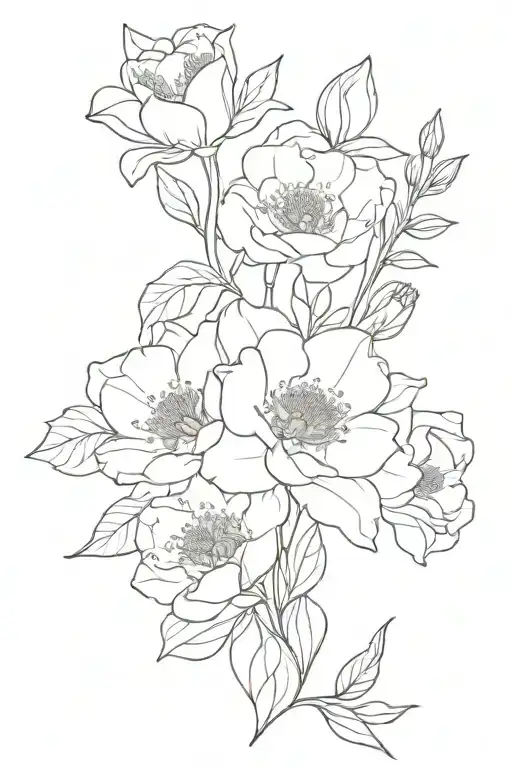 Birth Flower Bouquet