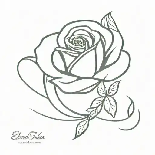 Roses That Wrap Around A Wedding Ring