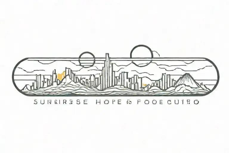 Sunrise Of Hope In Mexico City