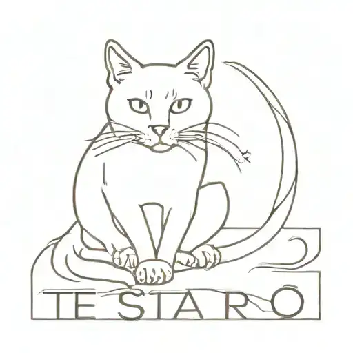 Cat With Name Tesario