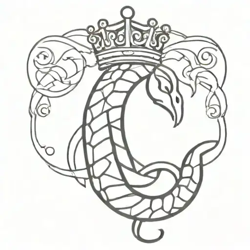 Snake And Crown