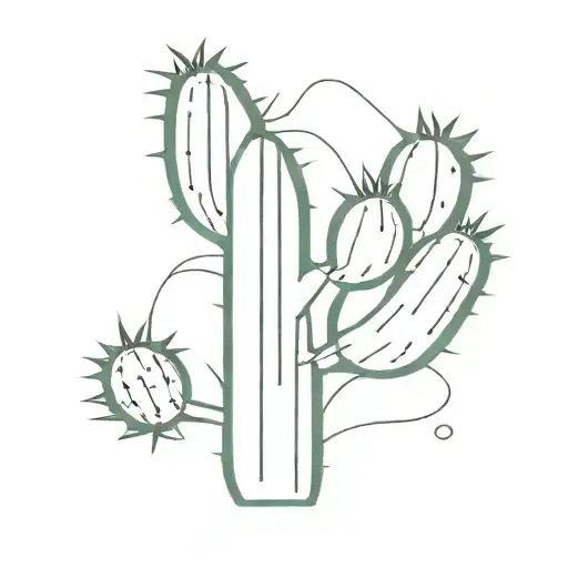 Cactus With The Number 999 Inside