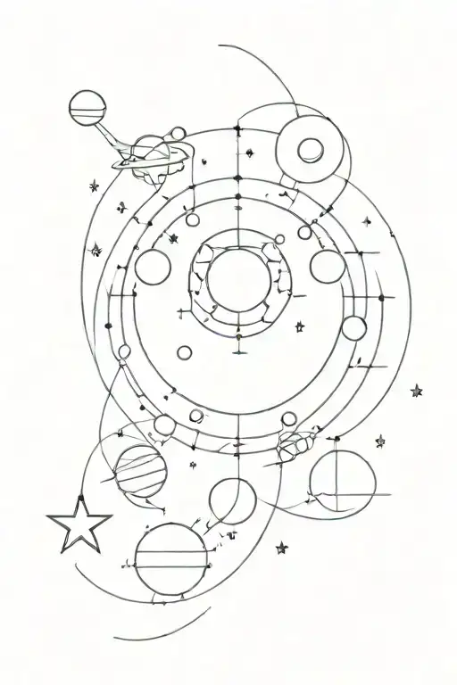 Solar System Zodiac Star Signs