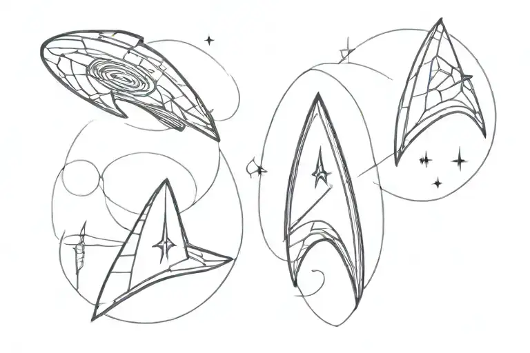 Minimalist Star Trek
