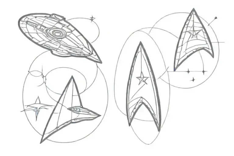 Minimalist Star Trek