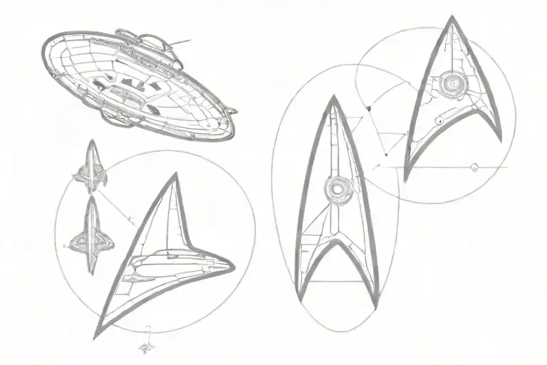 Star Trek Enterprise Ship
