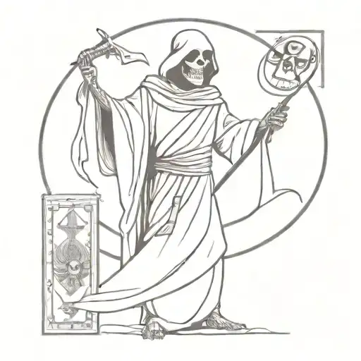 Don't Fear The Reaper Album Cover Tarot Cards