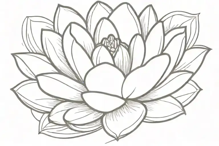Lotus Flower Name Written