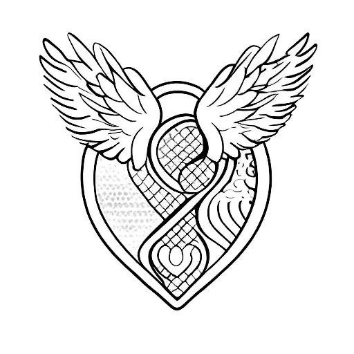 Angel Wings Heart