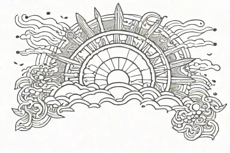 Hopeful Sunshine With The Sun Barely Coming Out