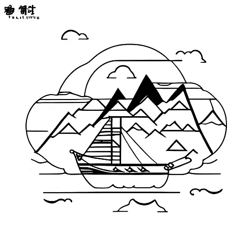 Boat Travel Montains