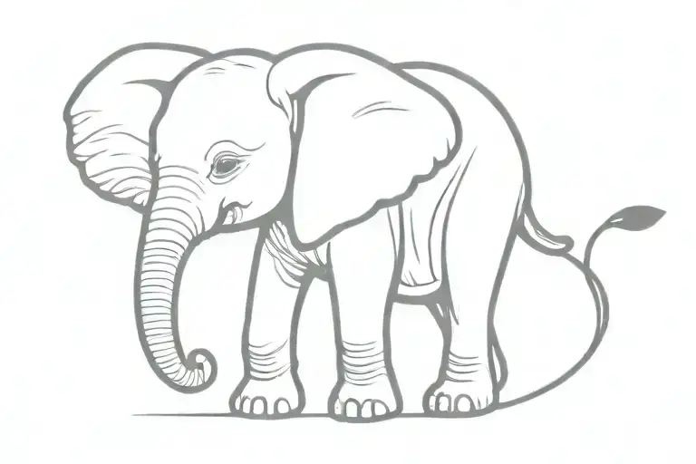 Name Of Baby Elephant