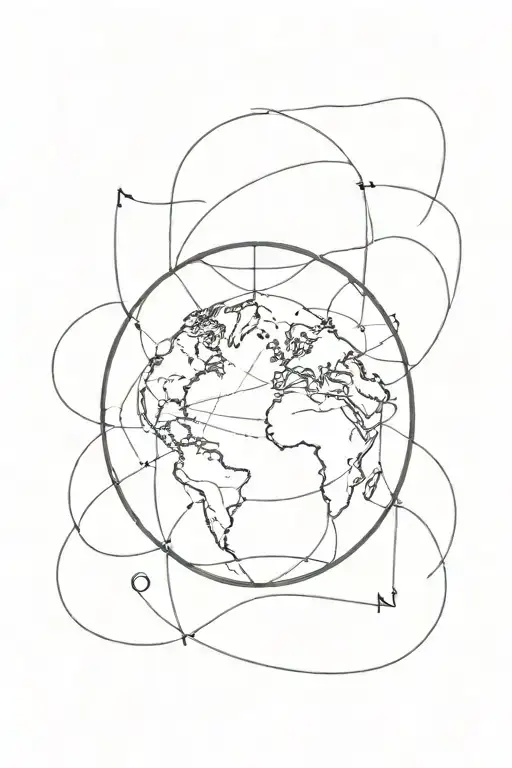 The Word Sonder With A World As The O