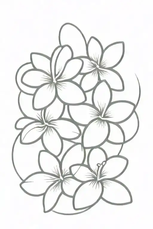 Plumeria And Infinty Symbol Incorporated