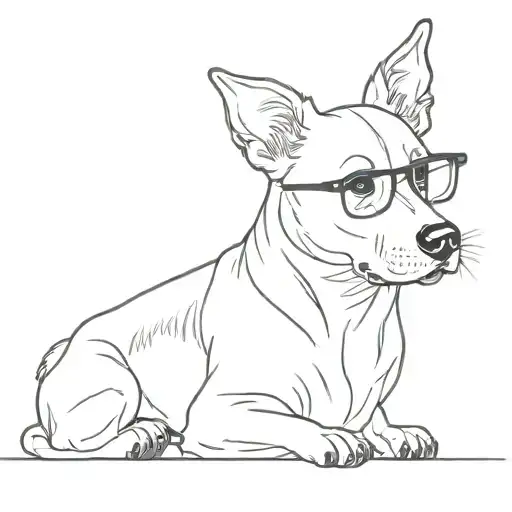 My Dog Wearing Sunglasses