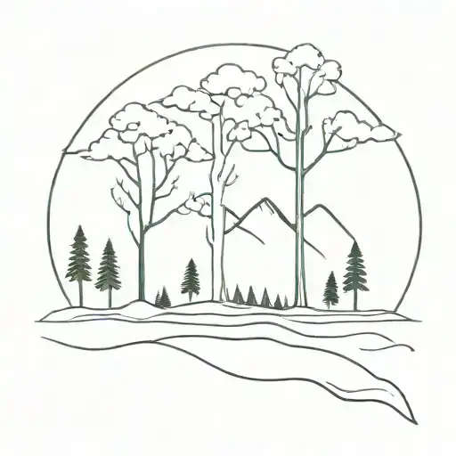 Tress Simple Line Work