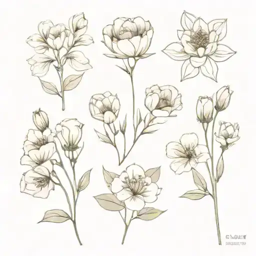 Birth Flowers February July August September