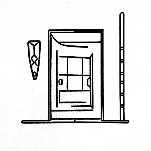 Fire From Behind The Door