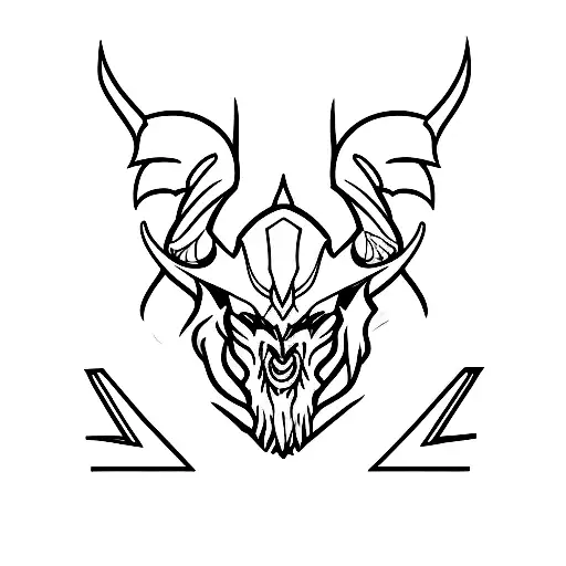 Oryx One Line Simple