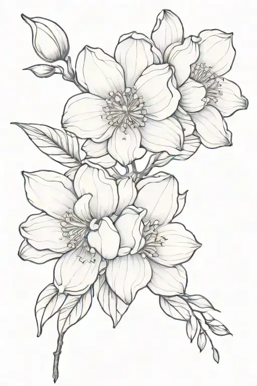 Pink Magnolia And Peony Orchid