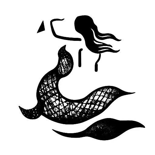 Mirror With A Sea And A Mermaid