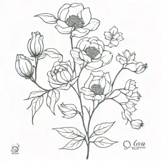 Birth Flowers Jan Oct Sep Jul May