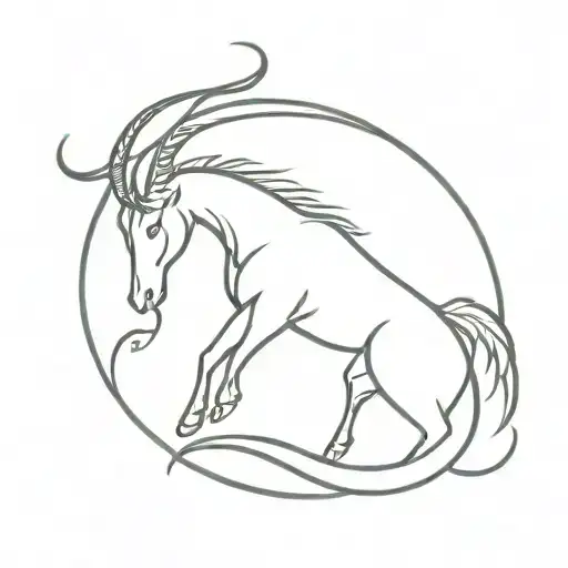 Zodiac Sign Capricorn Symbol Love