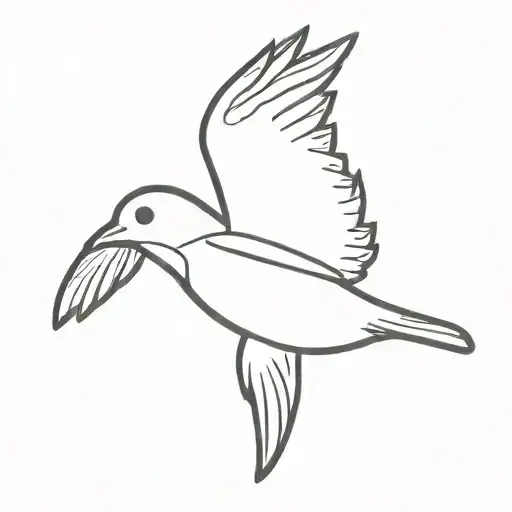 Bird Flying
