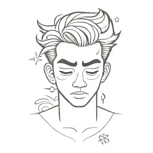 Kawaii Cute 50S Male Character