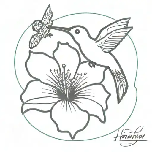 Hibiscus Hummingbird